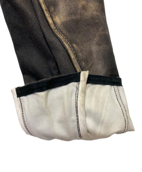 eYe COMME des GARCONS JUNYAWATANABE MAN（アイ コム デ ギャルソン ジュンヤ ワタナベ マン）eYe COMME des GARCONS JUNYAWATANABE MAN (アイ コム デ ギャルソン ジュンヤ ワタナベ マン) 綿バックサテンプリントジャケット ブラック サイズ:Ｍの古着・服飾アイテム