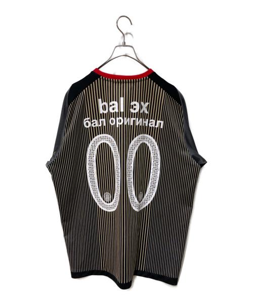 BAL（バル）BAL (バル) サッカーシャツ ブラウン サイズ:Ｌの古着・服飾アイテム