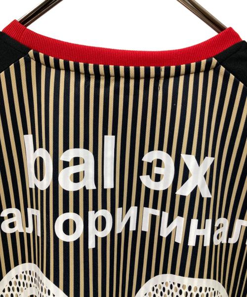 BAL（バル）BAL (バル) サッカーシャツ ブラウン サイズ:Ｌの古着・服飾アイテム