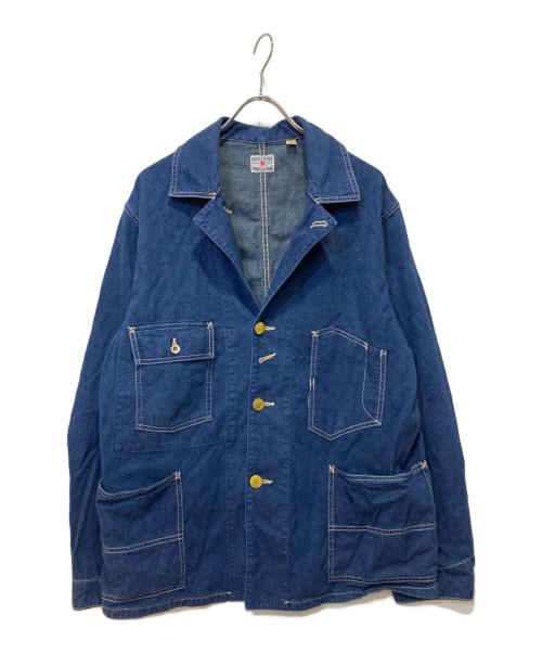 FULLCOUNT（フルカウント）FULLCOUNT (フルカウント) 1930's 9.25oz Denim Coverall Jacket インディゴ サイズ:42の古着・服飾アイテム