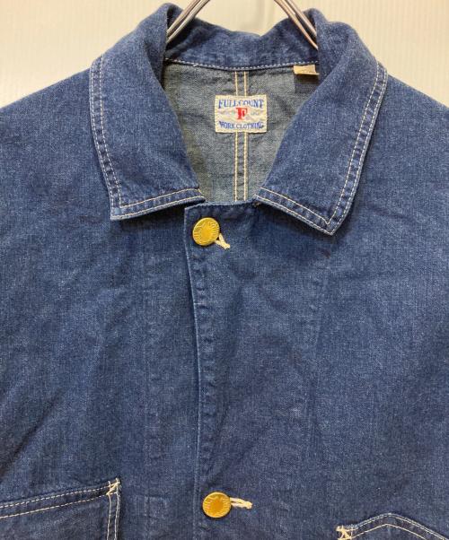 FULLCOUNT（フルカウント）FULLCOUNT (フルカウント) 1930's 9.25oz Denim Coverall Jacket インディゴ サイズ:42の古着・服飾アイテム