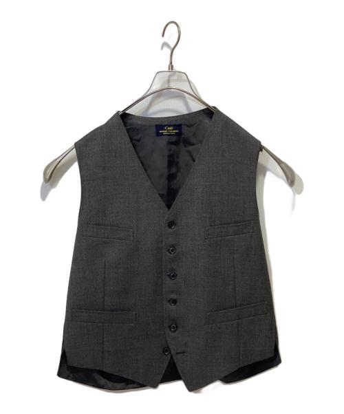 caid gentlemans tailors（テーラーケイド）caid gentlemans tailors (テーラーケイド) ３Pセットアップスーツ グレー サイズ:表記不明の古着・服飾アイテム