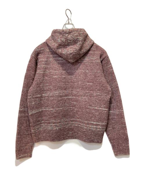 PARANOID（パラノイド）PARANOID (パラノイド) Knit Hoodie ピンク サイズ:Ｌの古着・服飾アイテム