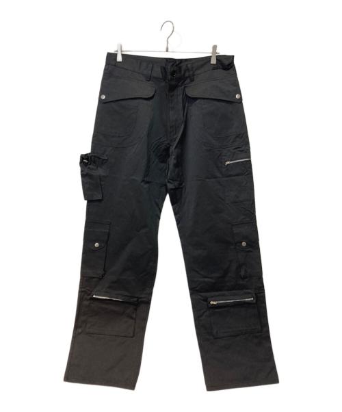 PARANOID（パラノイド）PARANOID (パラノイド) カーゴパンツ ブラック サイズ:Ｌの古着・服飾アイテム