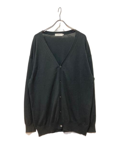 Graphpaper（グラフペーパー）Graphpaper (グラフペーパー) Suvin Cardigan ブラック サイズ:1の古着・服飾アイテム