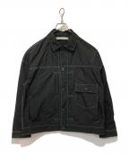 MUZEミューズ）の古着「ナイロンジャケット」｜ブラック