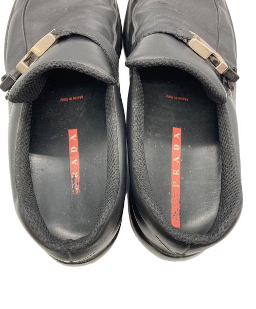 PRADA SPORTS（プラダスポーツ）PRADA SPORTS (プラダスポーツ) ローファー ブラック サイズ:8の古着・服飾アイテム