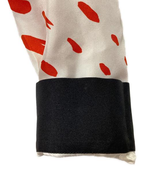 CASABLANCA（カサブランカ）CASABLANCA (カサブランカ) Cuban Collar Long Sleeve Shirt ホワイト サイズ:Ｌの古着・服飾アイテム