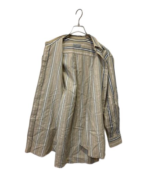 COMME des GARCONS HOMME（コムデギャルソン オム）COMME des GARCONS HOMME (コムデギャルソン オム) ストライプシャツ ベージュ サイズ:表記無しの古着・服飾アイテム