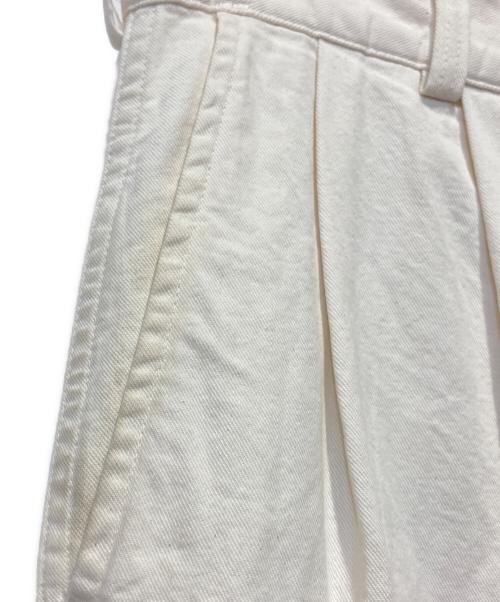 orSlow（オアスロウ）orSlow (オアスロウ) タックツチノパンツ ベージュ サイズ:L(3)の古着・服飾アイテム