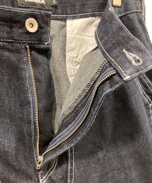 X-LARGE（エクストララージ）X-LARGE (エクストララージ) PATCHED DOUBLEKNEE PANTS インディゴ サイズ:W36の古着・服飾アイテム