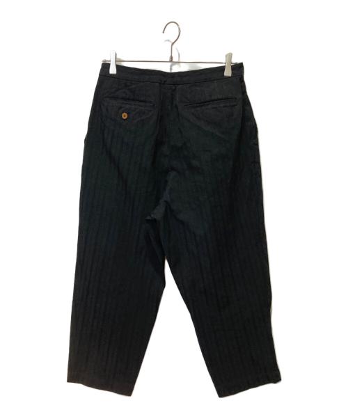 COMME des GARCONS COMME des GARCONS（コムデギャルソン コムデギャルソン）COMME des GARCONS COMME des GARCONS (コムデギャルソン コムデギャルソン) ストライプパンツ ブラック サイズ:Ｍの古着・服飾アイテム