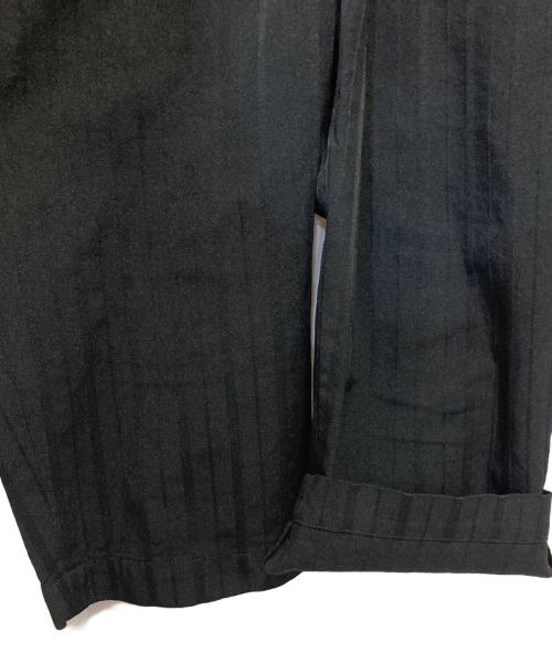 COMME des GARCONS COMME des GARCONS（コムデギャルソン コムデギャルソン）COMME des GARCONS COMME des GARCONS (コムデギャルソン コムデギャルソン) ストライプパンツ ブラック サイズ:Ｍの古着・服飾アイテム
