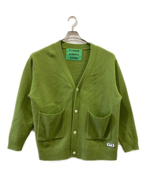 TTT MSW（ティー）TTT MSW (ティー) カーディガン グリーン サイズ:Ｌの古着・服飾アイテム