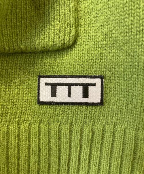 TTT MSW（ティー）TTT MSW (ティー) カーディガン グリーン サイズ:Ｌの古着・服飾アイテム