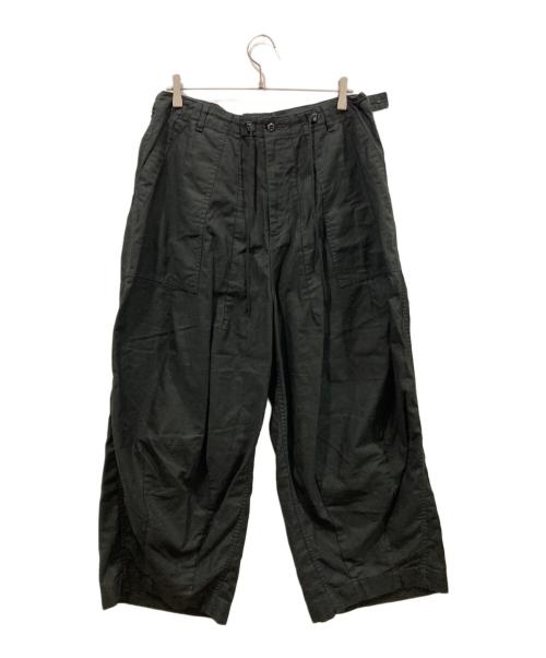 Needles（ニードルズ）Needles (ニードルズ) ファティーグ ヒザデルパンツ ブラック サイズ:Ｌの古着・服飾アイテム