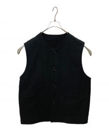 MARGARET HOWELL（マーガレットハウエル）の古着「DENSE COTTON CANVAS」｜ブラック