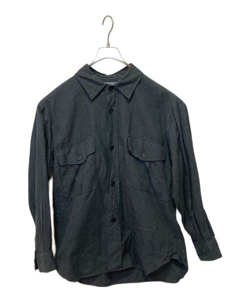 MARGARET HOWELL（マーガレットハウエル）MARGARET HOWELL (マーガレットハウエル) 24AW BRUSHED COTTON SILK TWILL グレー サイズ:Sの古着・服飾アイテム