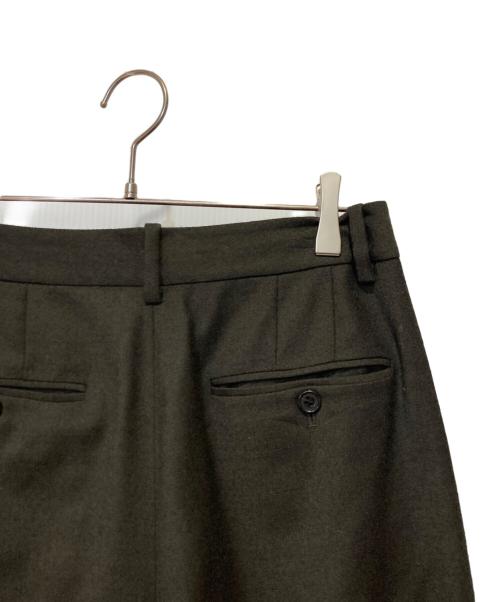 theory（セオリー）theory (セオリー) ダブルプリーツワイドパンツ グレー サイズ:2の古着・服飾アイテム