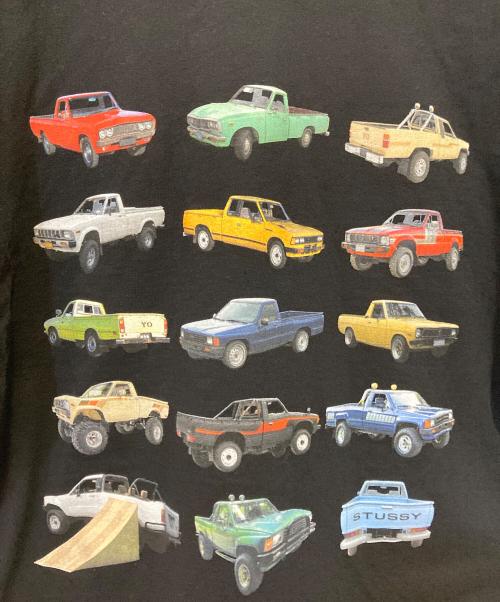 stussy（ステューシー）stussy (ステューシー) Pickup Tee ブラック サイズ:Ｍの古着・服飾アイテム