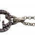 中古・古着 GUCCI (グッチ) インターロッキンGネックレス シルバー：14000円
