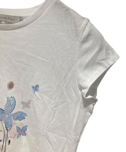 Christian Dior（クリスチャン ディオール）Christian Dior (クリスチャン ディオール) プリントTシャツ ホワイト サイズ:12の古着・服飾アイテム