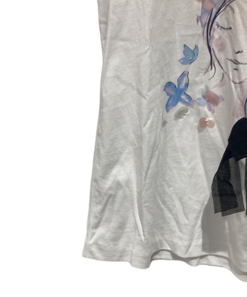 Christian Dior（クリスチャン ディオール）Christian Dior (クリスチャン ディオール) プリントTシャツ ホワイト サイズ:12の古着・服飾アイテム