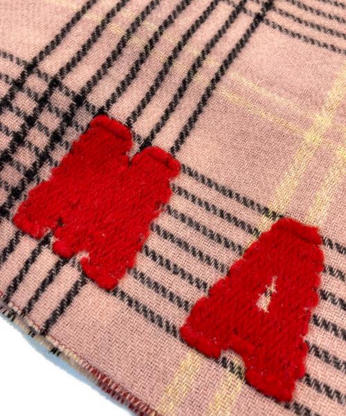 MARNI（マルニ）MARNI (マルニ) DOUBLU CHECK LOGO WOOL CHN15/SODIUM ベージュの古着・服飾アイテム