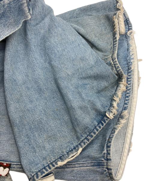 MM6 Maison Margiela（エムエムシックスメゾンマルジェラ）MM6 Maison Margiela (エムエムシックスメゾンマルジェラ) デニムロングシャツ ブルー サイズ:36の古着・服飾アイテム