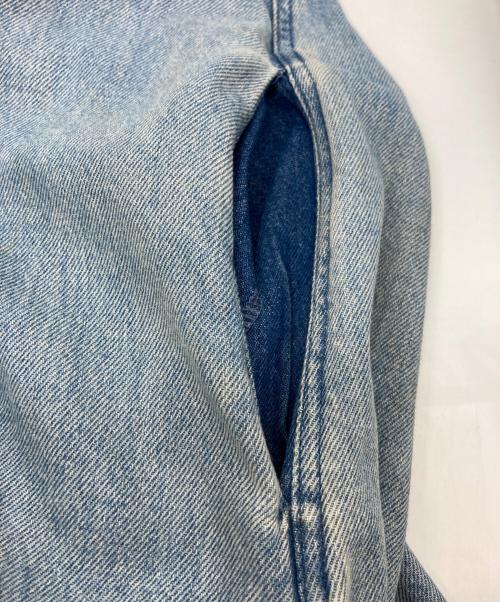 MM6 Maison Margiela（エムエムシックスメゾンマルジェラ）MM6 Maison Margiela (エムエムシックスメゾンマルジェラ) デニムロングシャツ ブルー サイズ:36の古着・服飾アイテム