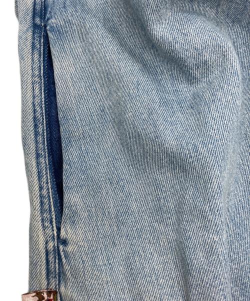 MM6 Maison Margiela（エムエムシックスメゾンマルジェラ）MM6 Maison Margiela (エムエムシックスメゾンマルジェラ) デニムロングシャツ ブルー サイズ:36の古着・服飾アイテム