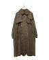 tac:tac（タクタク）の古着「LIGHT MELTON PIPING TRENCH COAT」｜ブラウン