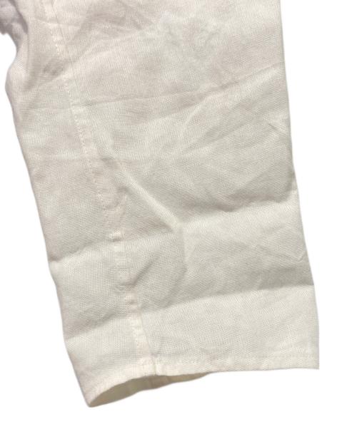 MARKA（マーカ）MARKA (マーカ) リネンノーカラージャケット ベージュ サイズ:1の古着・服飾アイテム