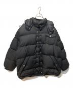 NANGA×is-nessナンガ×イズネス）の古着「HOODED DOWN PUFFER JACKET」｜ブラック