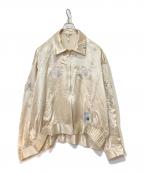 Maison MIHARA YASUHIROメゾン ミハラ ヤスヒロ）の古着「COLLARED SOUVENIR JACKET」｜ホワイト