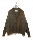 im hereアイムヒアー）の古着「モヘアカーディガン」｜ブラウン