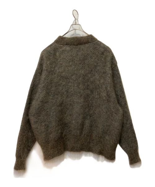 im here（アイムヒアー）Im here (アイムヒアー) モヘアカーディガン ブラウン サイズ:Ｍの古着・服飾アイテム