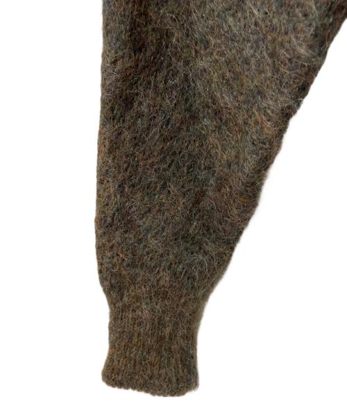 im here（アイムヒアー）Im here (アイムヒアー) モヘアカーディガン ブラウン サイズ:Ｍの古着・服飾アイテム