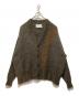 Im here（アイムヒアー）の古着「モヘアカーディガン」｜ブラウン