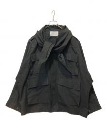im here（アイムヒアー）の古着「リップストップジャケット」｜ブラック