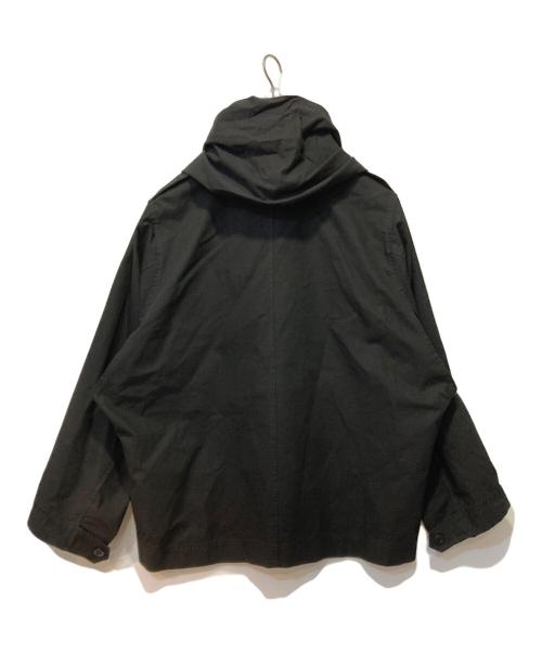 im here（アイムヒアー）Im here (アイムヒアー) リップストップジャケット ブラック サイズ:Ｌの古着・服飾アイテム