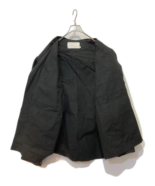 im here（アイムヒアー）Im here (アイムヒアー) リップストップジャケット ブラック サイズ:Ｌの古着・服飾アイテム