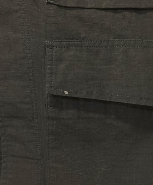 im here（アイムヒアー）Im here (アイムヒアー) リップストップジャケット ブラック サイズ:Ｌの古着・服飾アイテム