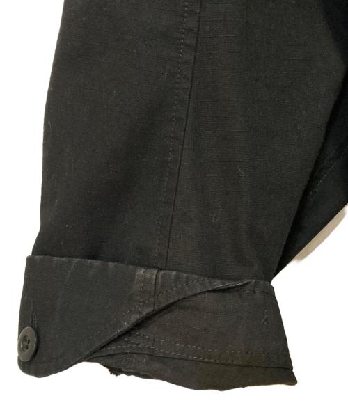 im here（アイムヒアー）Im here (アイムヒアー) リップストップジャケット ブラック サイズ:Ｌの古着・服飾アイテム