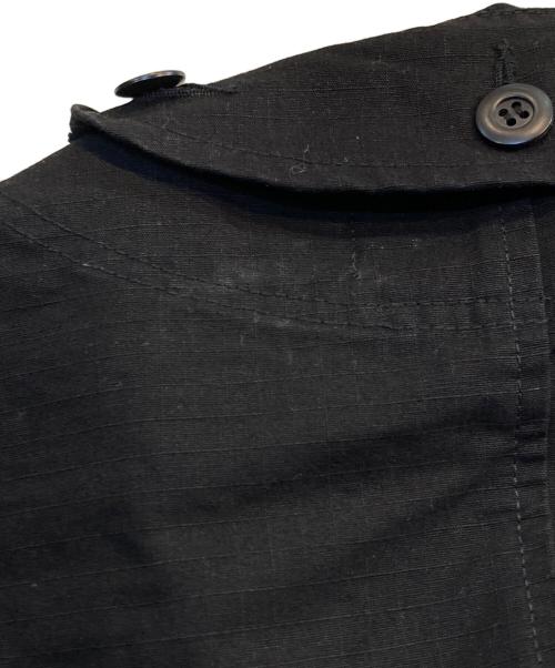 im here（アイムヒアー）Im here (アイムヒアー) リップストップジャケット ブラック サイズ:Ｌの古着・服飾アイテム