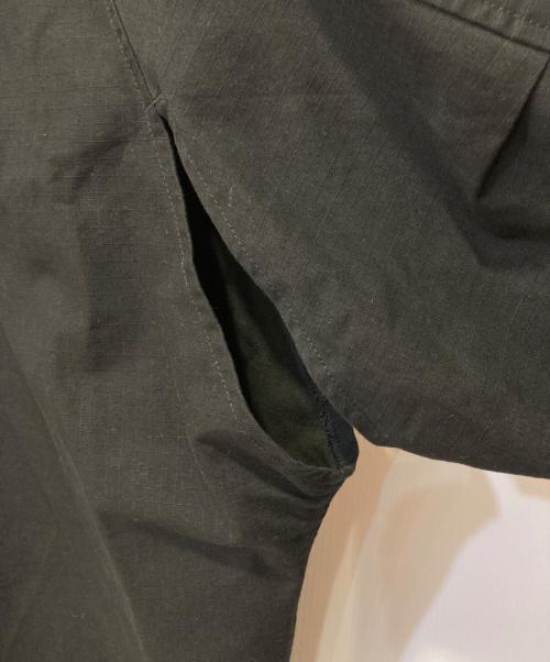 im here（アイムヒアー）Im here (アイムヒアー) リップストップジャケット ブラック サイズ:Ｌの古着・服飾アイテム