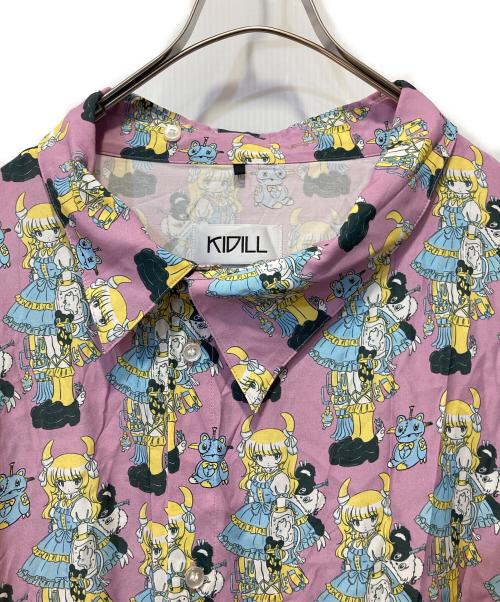 KIDILL（キディル）KIDILL (キディル) OVERSIZED SHIRT ピンク サイズ:FREEの古着・服飾アイテム