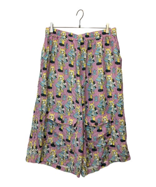 KIDILL（キディル）KIDILL (キディル) MILTITARY SHORT PANTS ピンク サイズ:48の古着・服飾アイテム