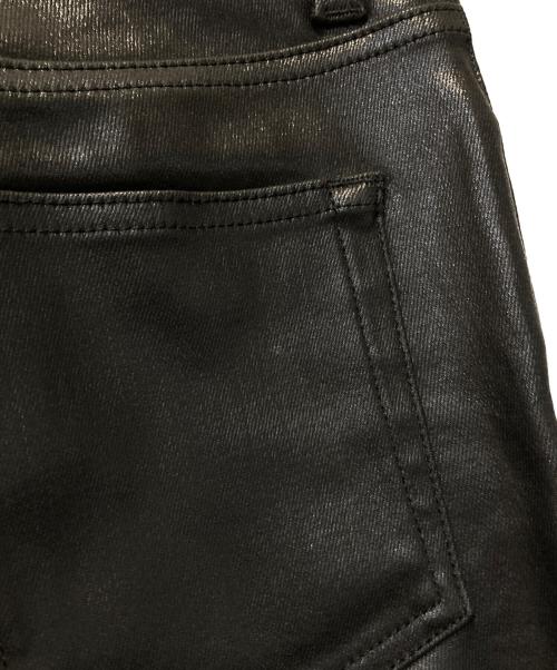 Saint Laurent Paris（サンローランパリ）Saint Laurent Paris (サンローランパリ) コーティング加工ストレッチスキニーパンツ ブラック サイズ:26の古着・服飾アイテム