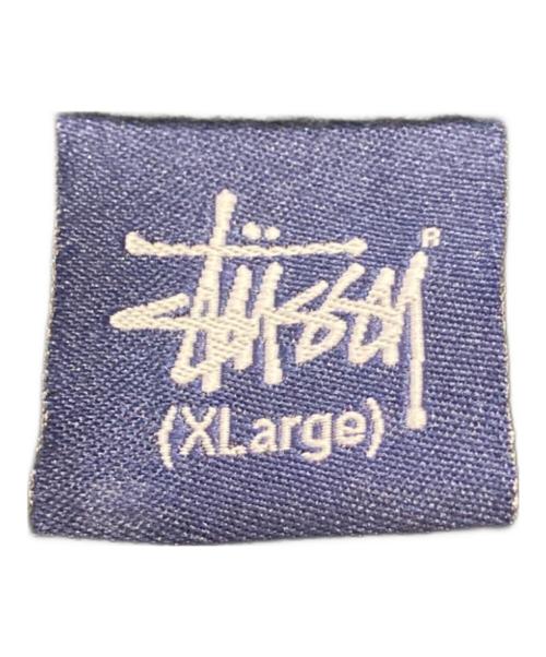 stussy（ステューシー）stussy (ステューシー) レインボーサンダーロゴTシャツ ブラック サイズ:Xlの古着・服飾アイテム